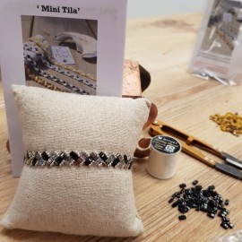 Kit Bracelet Mini Tila noir