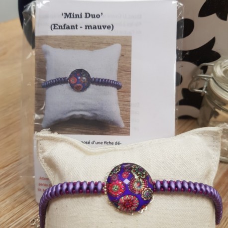 Kit bracelet tissage Perles Miyuki Super Duo